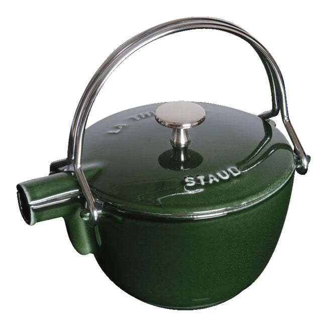 STAUB TEA KETTLE 1 QT BASIL