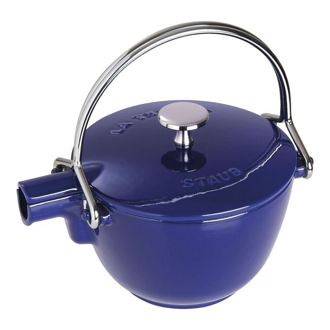 STAUB TEAPOT 1 QT BLUE