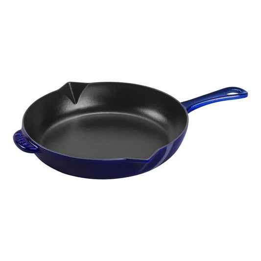 STAUB FRY PAN 10" DARK BLUE