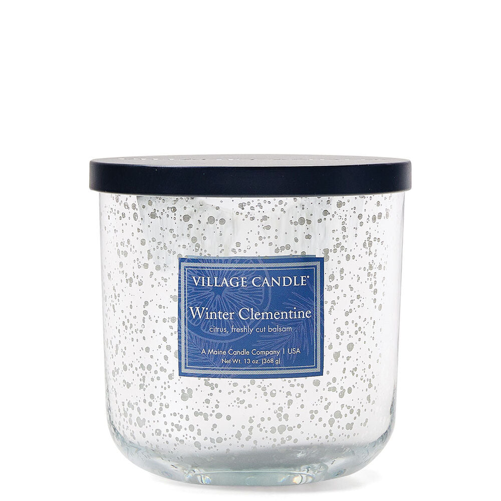 VC WINTER CLEMENTINE MERCURY GLASS BLA