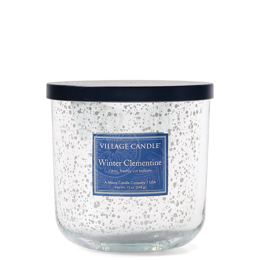 VC WINTER CLEMENTINE MERCURY GLASS BLA