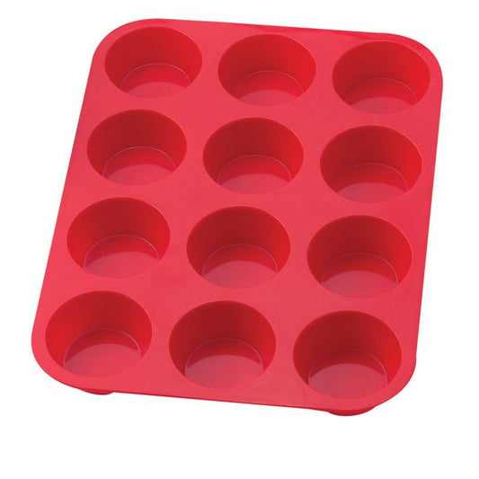 SILICONE MUFFIN PAN 12 CUPS