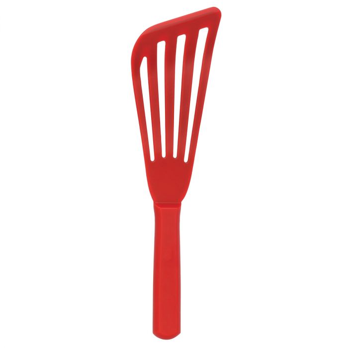 SILICONE  FISH SPATULA 11" RED