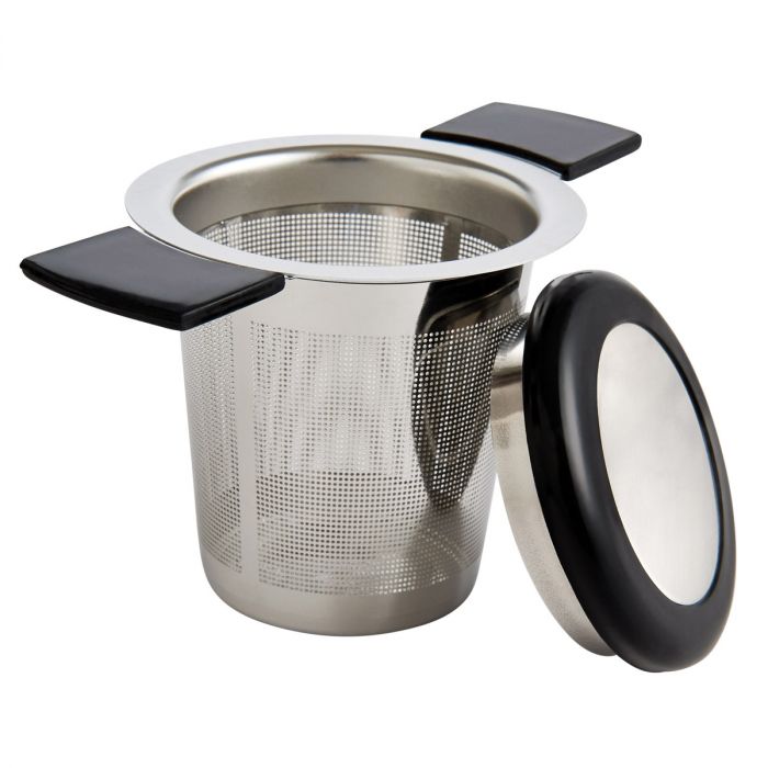 BREW IN MUG TEA INFUSER W/LID