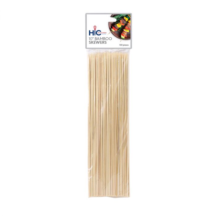 BAMBOO SKEWER 10" 100 CT