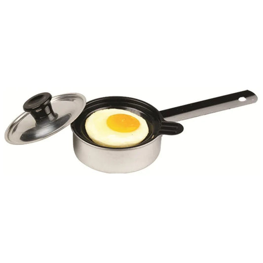 EGG POACHER NONSTICK W/COVER