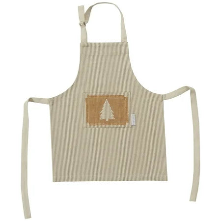 CHILD APRON MODERN FARMHOUSE CHRISTMAS