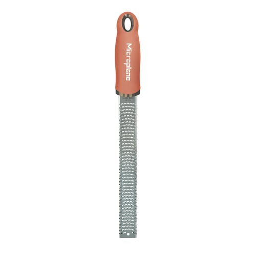 MICROPLANE ZESTER GRATER CINNAMON ORANGE