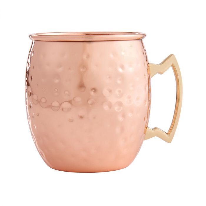 HAMMERED COPPER MOSCOW MULE