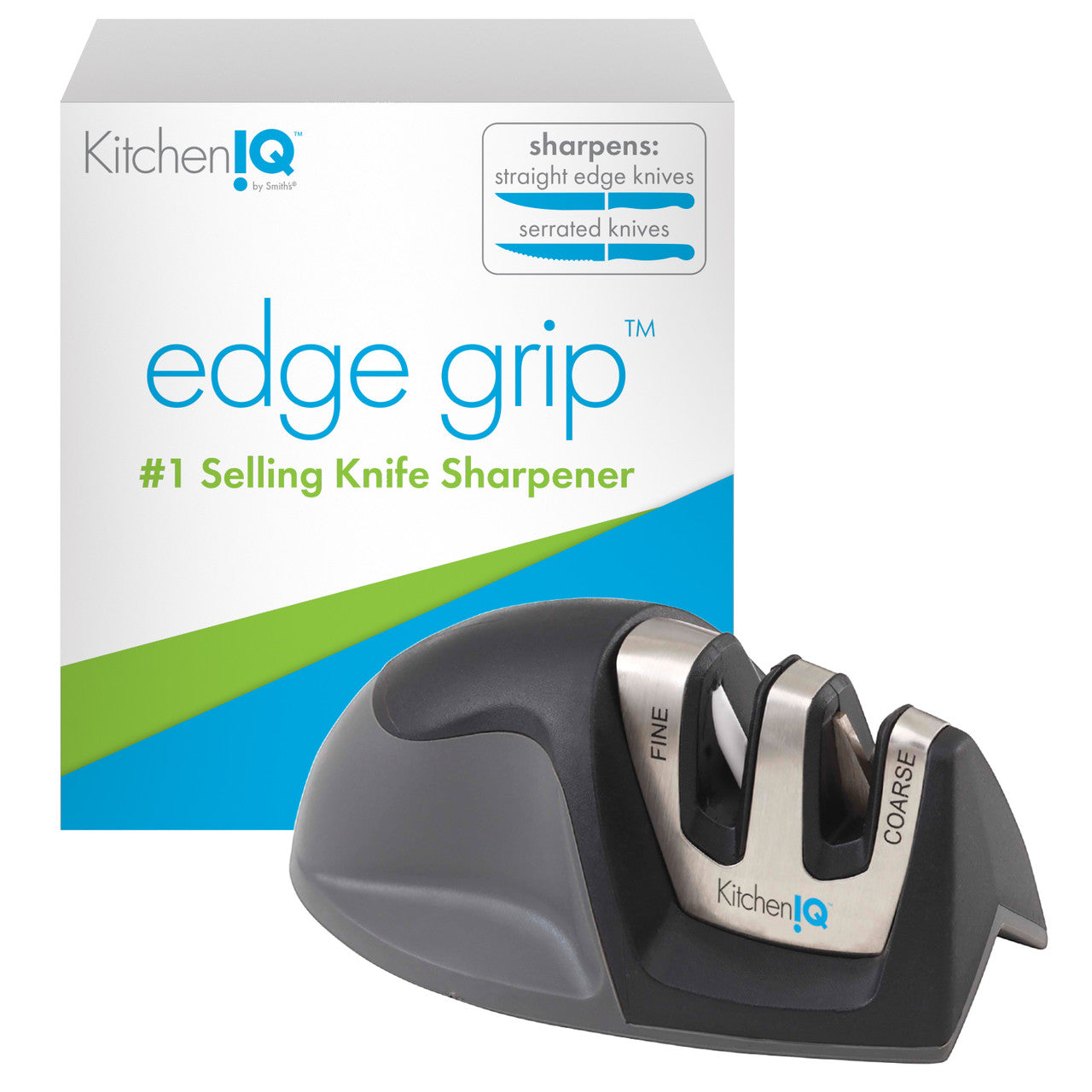 EDGE GRIP KNIFE SHARPENER BLK