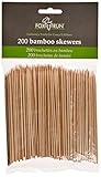 BAMBOO SKEWERS 4" 200 CT