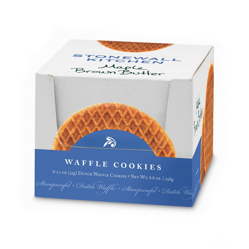 MAPLE BROWN BUTTER WAFFLE COOKIES 8 PK