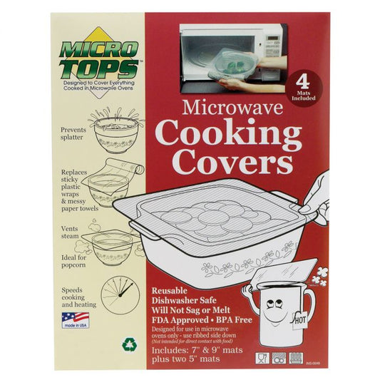 MICROWAVE COOKING COVERS