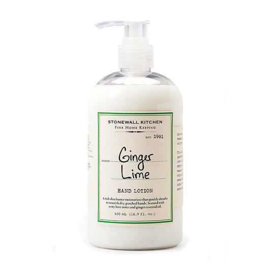 GINGER LIME HAND LOTION