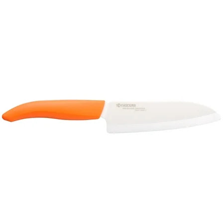 CERAMIC SANTOKU KNIFE 5.5" ORANGE