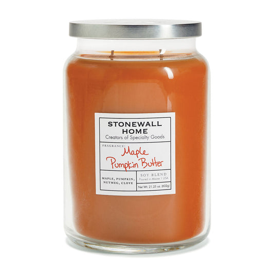 MAPLE PUMPKIN BUTTER CANDLE 21 OZ