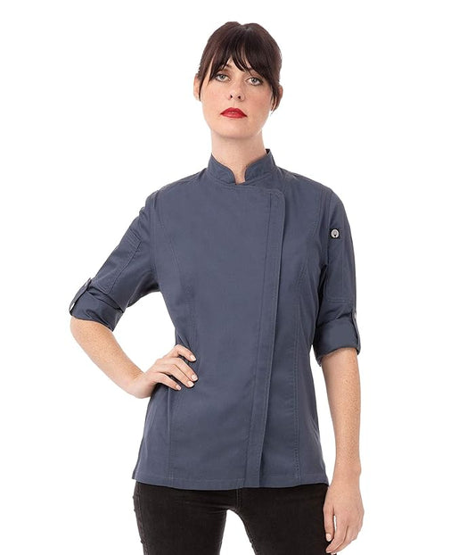 CHEFS JACKET XS BLU