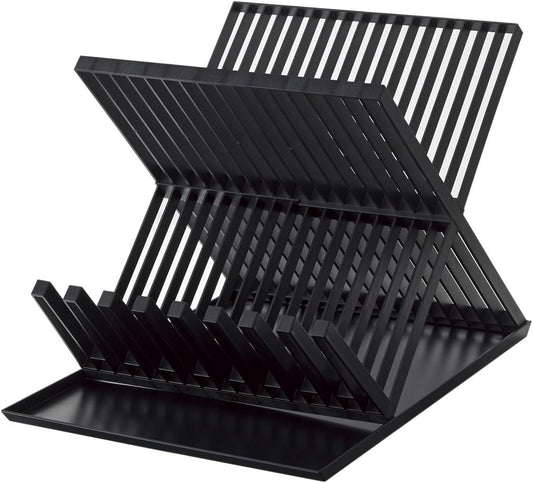 TOWER X-SHAPE DISH RACK BLACK