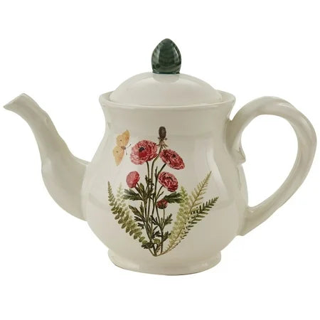 CERAMIC TEAPOT GARDEN BOTANIST