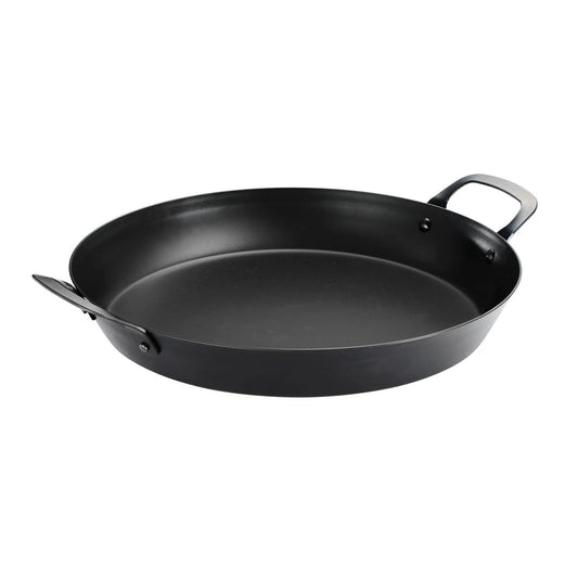 CARBON STEEL PAELLA PAN 15"