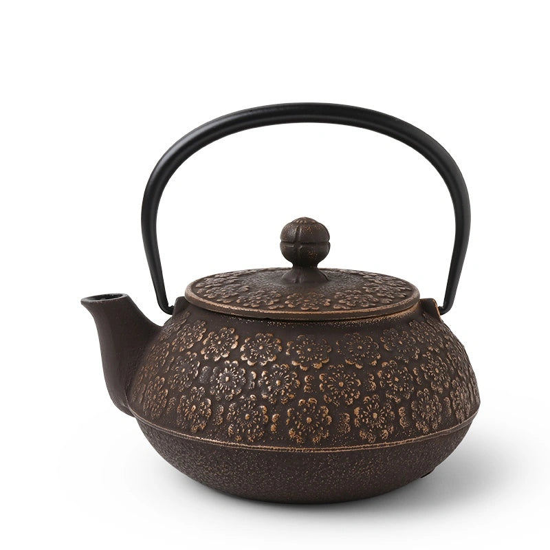 TEAPOT GOLD/BRN SAKURA .65L