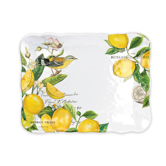 MDW LEMON BASIL MELAMINE COOKIE TRAY