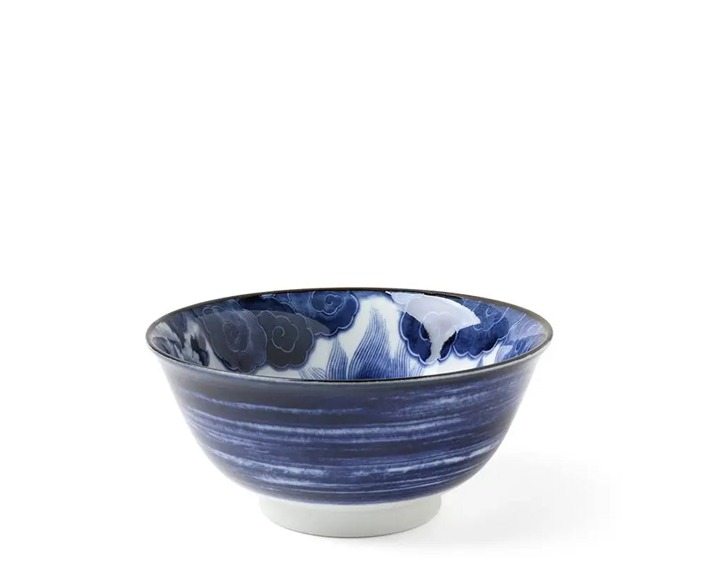 ASIAN BOWL BLUE LION 6"