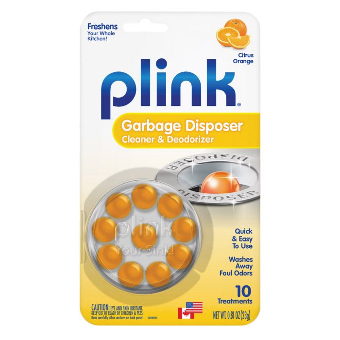 PLINK GARBAGE DISPOSAL CLEANER ORANGE