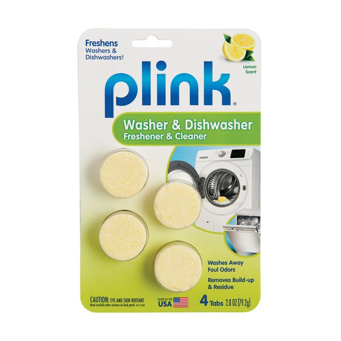 PLINK WASHER & DISHWASHER FRESHENER & CLEANER LEMON