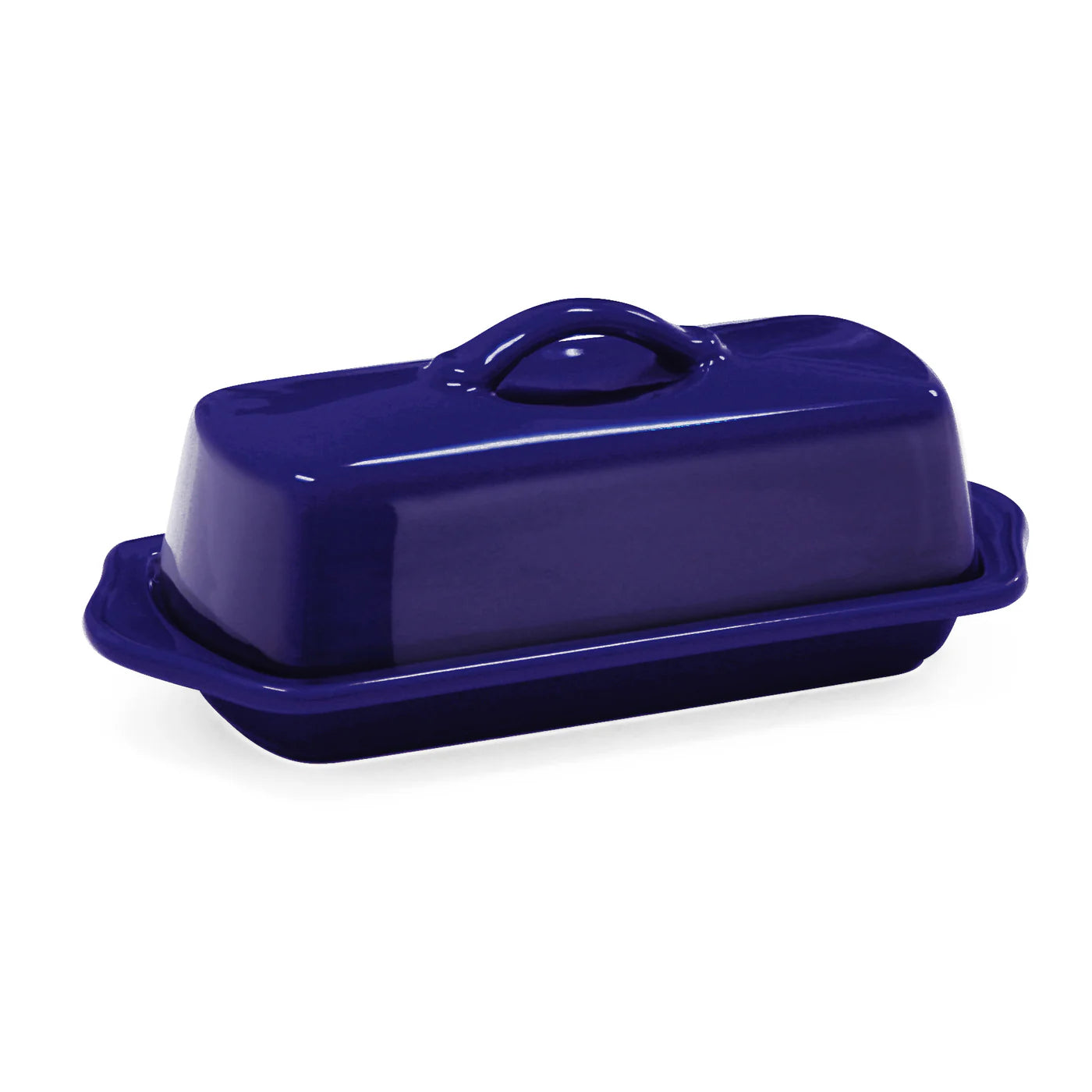 CHANTAL BUTTER DISH COBALT