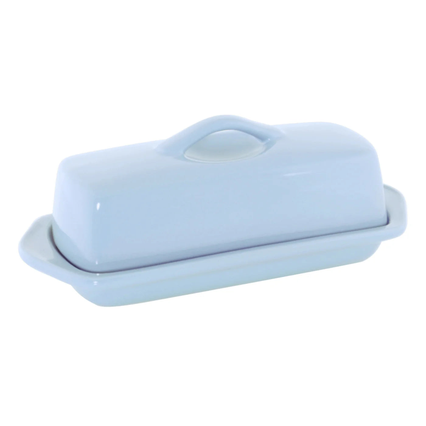 CHANTAL BUTTER DISH GLACIER BLUE