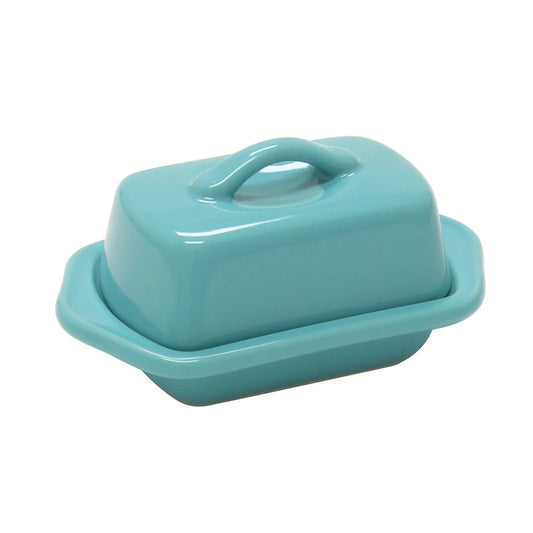 CHANTAL MINI BUTTER DISH AQUA