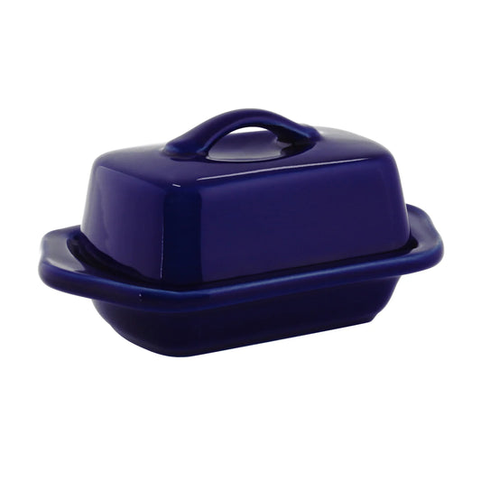 CHANTAL MINI BUTTER DISH COBALT