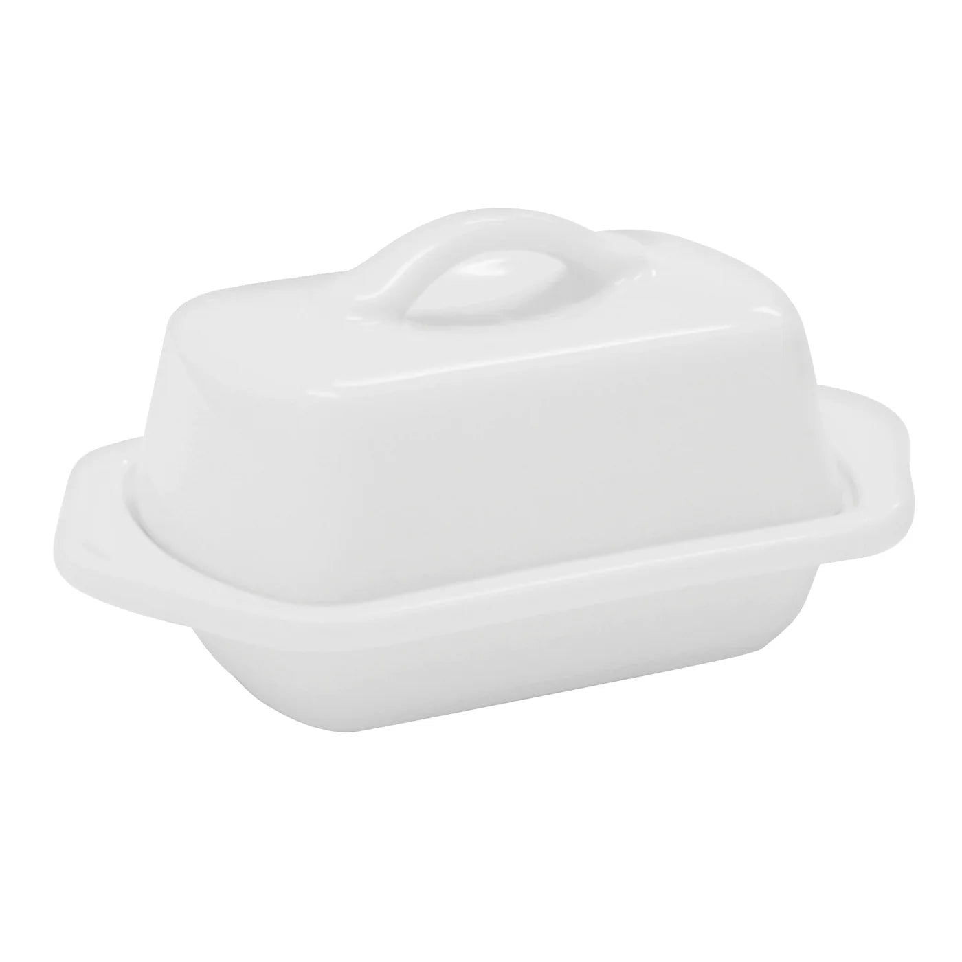 CHANTAL MINI BUTTER DISH WHITE