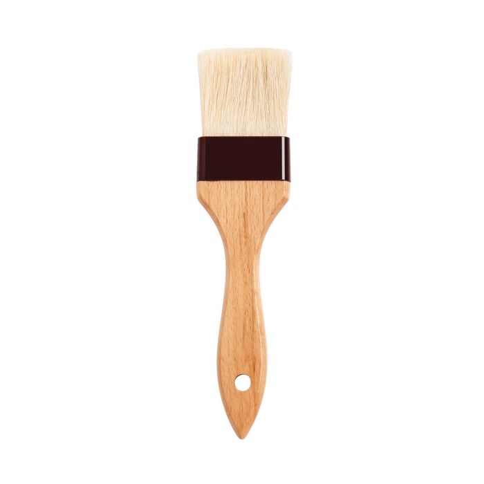 NATURAL BRISTLE PASTRY BRUSH 2"