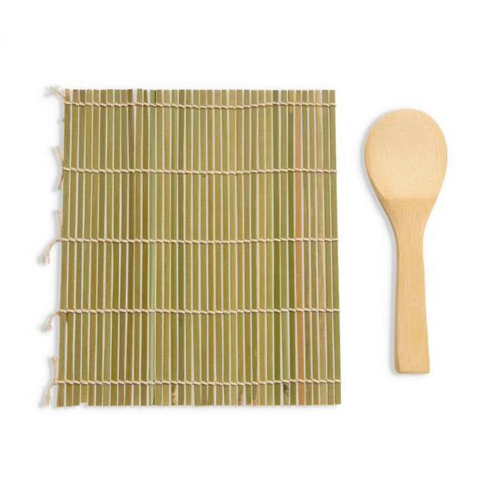 BAMBOO SUSHI MAT W/PADDLE