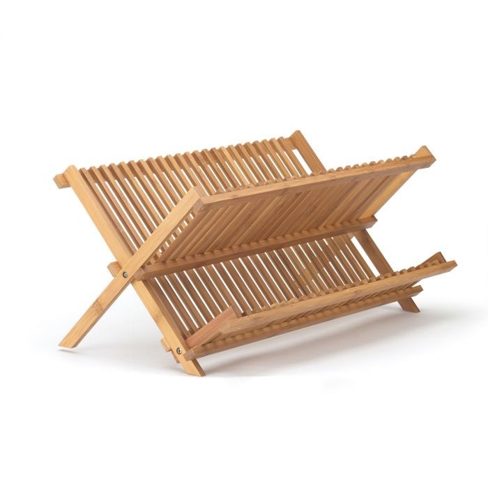 BAMBOO FOLDABLE DISH RACK