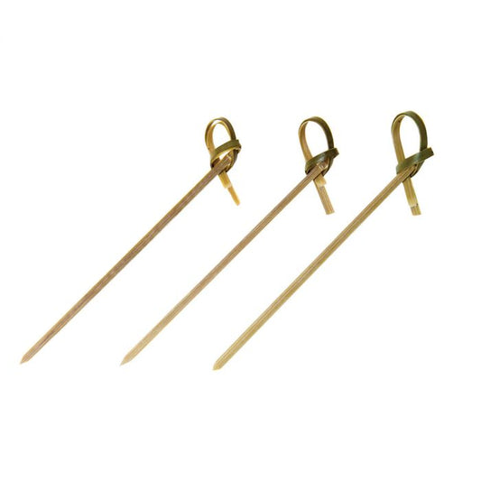 KNOTTED BAMBOO COCKTAIL PICKS 100PK