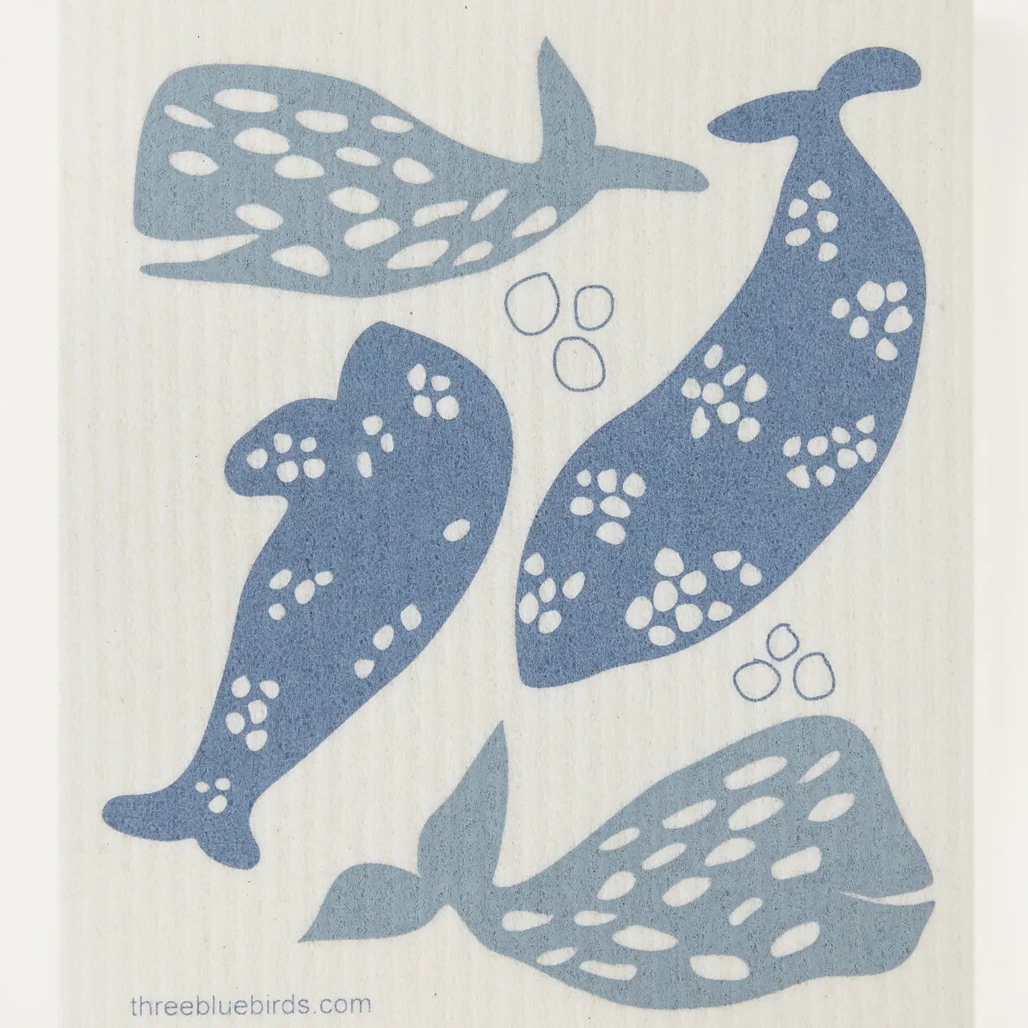 WHALES SWEDISH DISHCLOTH