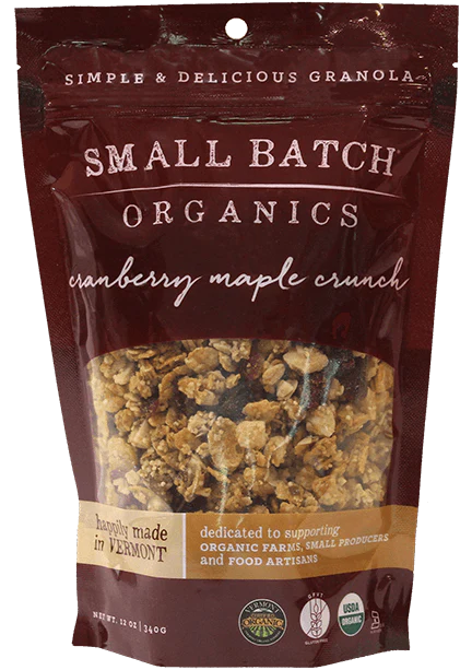 SMALL BATCH GRANOLA CRANBERRY MAPLE 12oz