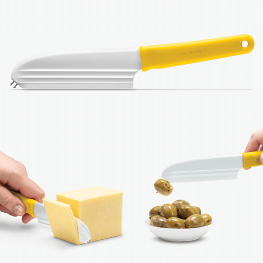 KNIBBLE LITE CHEESE KNIFE FORK