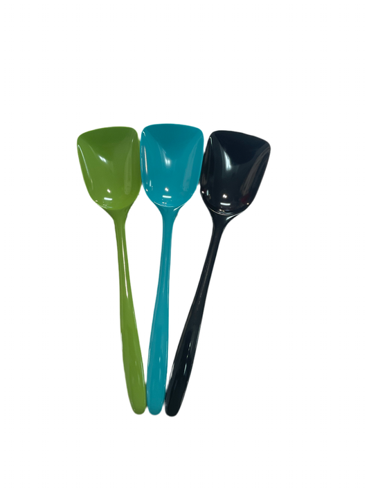 MELAMINE WIDE ANGLED SPOON 11"