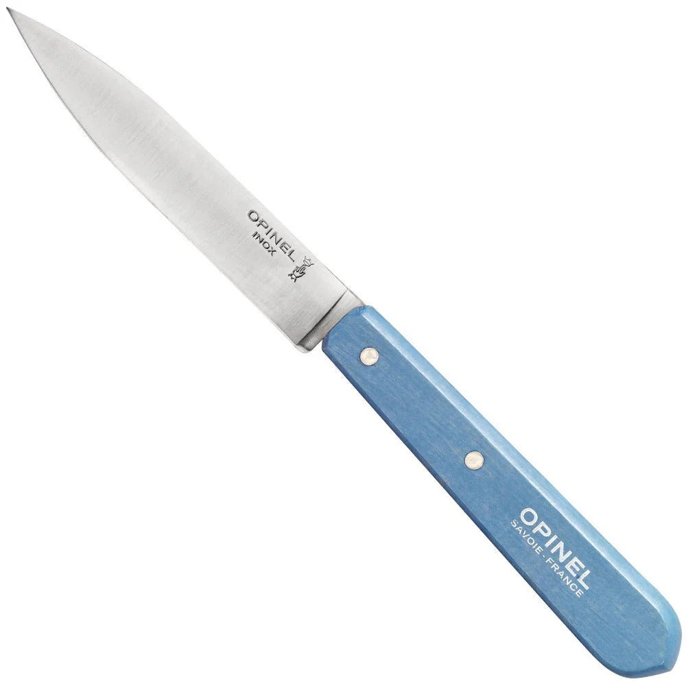 OPINEL PARING KNIFE 4" BLUE