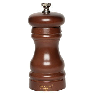 FLETCHERS FEDERAL SALT MILL WALNUT 4"