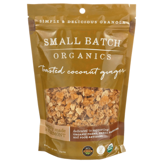 SMALL BATCH GRANOLA COCONUT GINGER 12oz