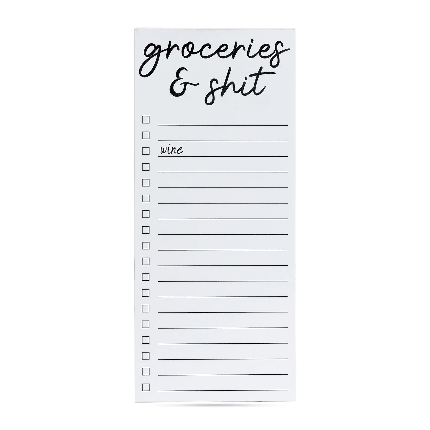 GROCERY FUNNY LIST PAD