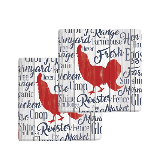 SQUARE ROOSTER 2 PACK