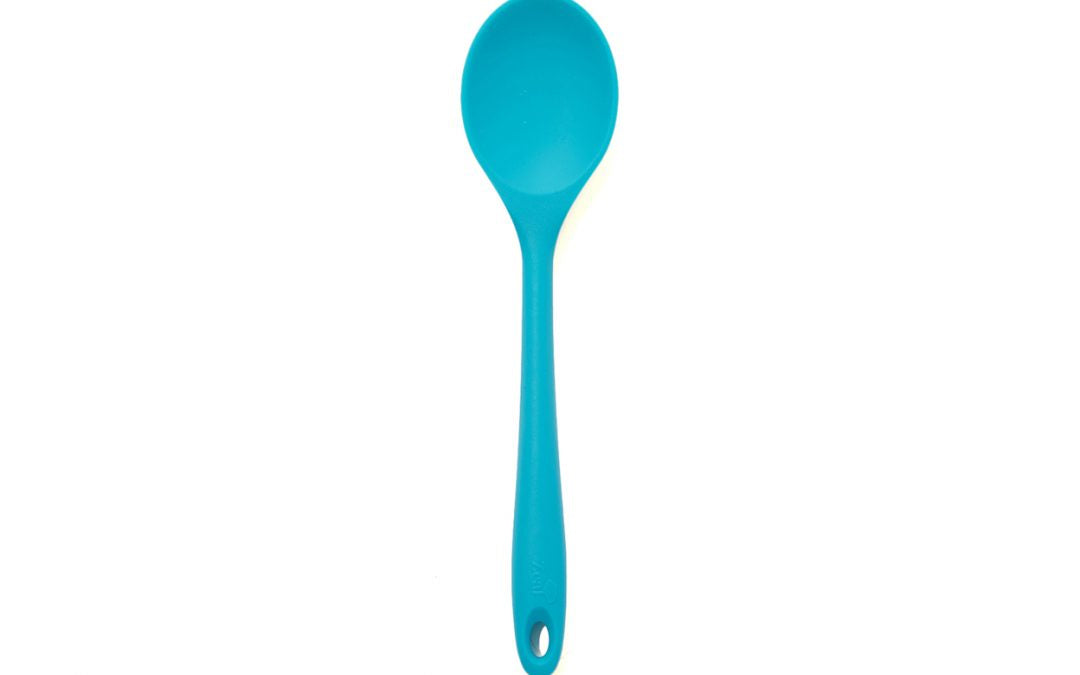 SILICONE COOK'S SPOON 11" ASST