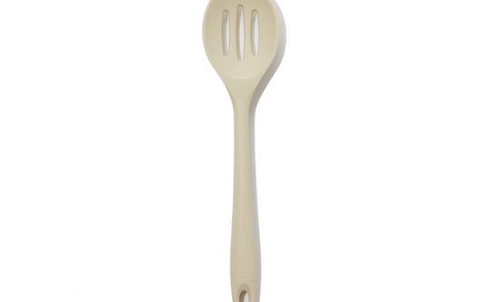 SILICONE SLOTTED SPOON 11"