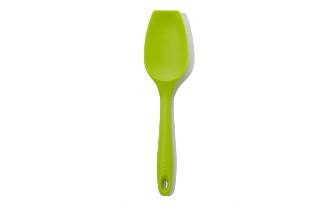 SILICONE SPATULA SPOON 10" ASST